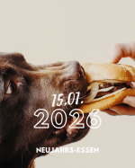 Neujahrs-Essen für Kundinnen und Kunden